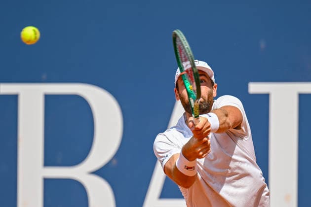 TENNIS - ATP, Tennis Herren Generali Open 2026 KITZBUEHEL,AUSTRIA,23.JUL.26 - TENNIS - ATP World Tour, Generali Open. Image shows Quentin Halys (FRA).  GEPAxpictures xDanielxSchoenherr