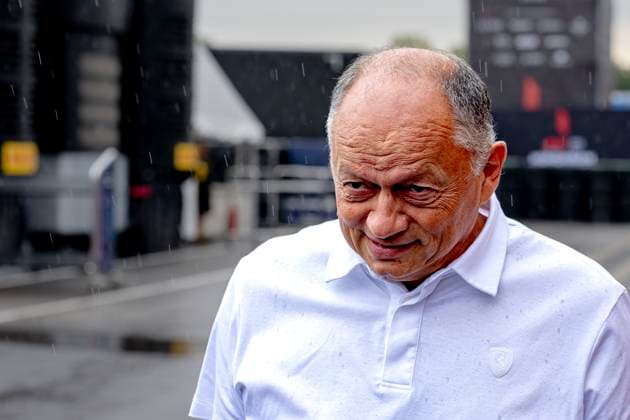 BUDAPEST - Scuderia Ferrari HP Team Principal Frederic Vasseur during the Formula 1 Hungary at the Hungaroring circuit on July 23, 2026 in Budapest, Hungary. (Photo by DeFodi Images) - *** BUDAPEST: Scuderia Ferrari HP Team Principal Frederic Vasseur during the Formula 1 Hungarian Grand Prix at the Hungaroring circuit on July 23, 2026, in Budapest, Hungary. Photo by DeFodi Images