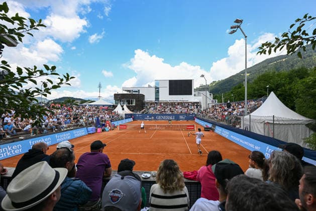 TENNIS - ATP, Tennis Herren Generali Open 2026 KITZBUEHEL,AUSTRIA,23.JUL.26 - TENNIS - ATP World Tour, Generali Open. Image shows an overview of the Grandstand.  GEPAxpictures xDanielxSchoenherr