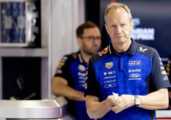 BUDAPEST - Paul Monaghan (Red Bull Racing Chief Engineer) in the garage at the Hungaroring ahead of the Hungarian Grand Prix. SANDER KONING ANP xVIxANPxSportx xxANPxIVx 564113833 originalFilename: 564113833.jpg