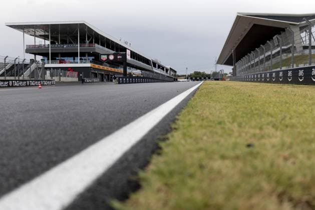BUDAPEST - The start-finish section of the Hungaroring leading up to the Hungarian Grand Prix. SANDER KONING ANP xVIxANPxSportx xxANPxIVx 564113889 originalFilename: 564113889.jpg