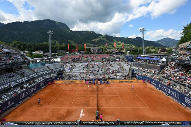 TENNIS - ATP, Tennis Herren Generali Open 2026 KITZBUEHEL,AUSTRIA,23.JUL.26 - TENNIS - ATP World Tour, Generali Open. Image shows an overview of Center Court.  GEPAxpictures xDanielxSchoenherr