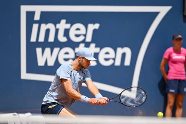 TENNIS - ATP, Tennis Herren Generali Open 2026 KITZBUEHEL,AUSTRIA,23.JUL.26 - TENNIS - ATP World Tour, Generali Open. Image shows Yannick Hanfmann (GER).  GEPAxpictures xDanielxSchoenherr