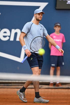 TENNIS - ATP, Tennis Herren Generali Open 2026 KITZBUEHEL,AUSTRIA,23.JUL.26 - TENNIS - ATP World Tour, Generali Open. Image shows Yannick Hanfmann (GER).  GEPAxpictures xDanielxSchoenherr