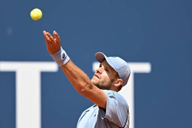 TENNIS - ATP, Tennis Herren Generali Open 2026 KITZBUEHEL,AUSTRIA,23.JUL.26 - TENNIS - ATP World Tour, Generali Open. Image shows Yannick Hanfmann (GER).  GEPAxpictures xDanielxSchoenherr