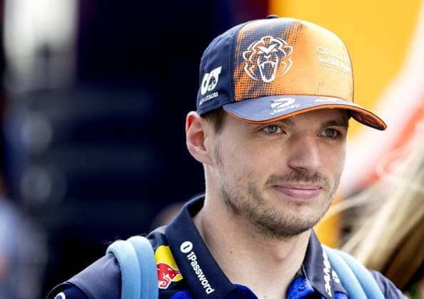 BUDAPEST - Max Verstappen (Red Bull Racing) arrives at the Hungaroring ahead of the Hungarian Grand Prix. SANDER KONING ANP xVIxANPxSportx xxANPxIVx 564119153 originalFilename: 564119153.jpg