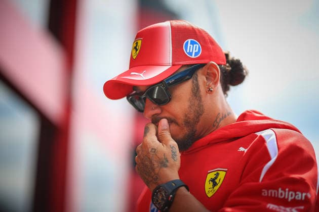 IPA86920276 - 44 Lewis Hamilton (GRB), Scuderia Ferrari SF26, during the Hungarian Grand Prix, Hungaroring, Budapest, July 23–26, 2026, 2026 Formula 1 World Championship, WM, Weltmeisterschaft  Copyright: xFedericoxBasile IPAxSportx xx 86920276