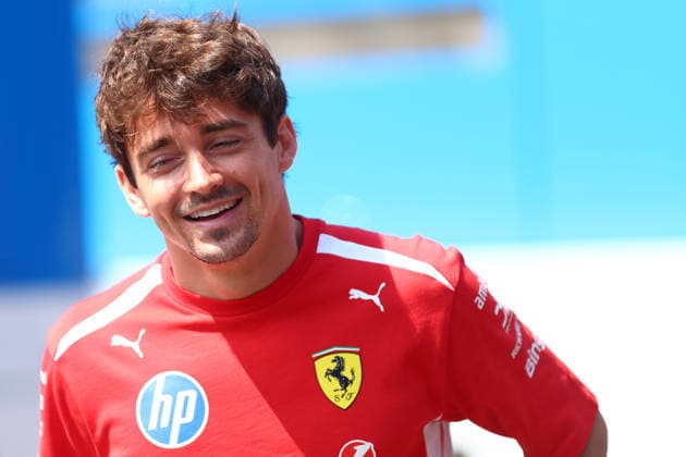 F1 Hungarian Gran Prix Charles Leclerc of Scuderia Ferrari HP looks on in the Paddock during previews ahead of the F1 Grand Prix of Hungary at Hungaroring on July 23, 2026 in Mogyorod, Hungary. Mogyorod Hungaroring Hungary Copyright: xMarcoxCanonierox