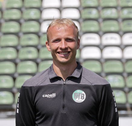 Co Trainer Lukas Oden (VfB Luebeck) ; VfB Luebeck; RL Nord Portraettermin 2026 2027 *** Assistant Coach Lukas Oden, VfB Lübeck, VfB Lübeck, RL North, Photo Op 2026–2027