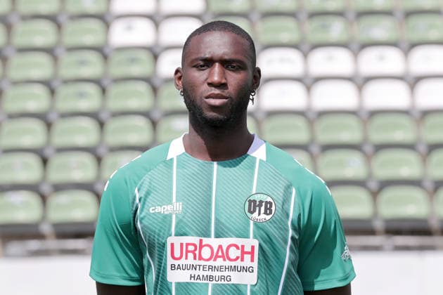 Daouda Beleme (VfB Luebeck) ; VfB Luebeck; RL Nord Portraettermin 2026 2027 *** Daouda Beleme, VfB Lübeck, VfB Lübeck, RL North, Photo Shoot 2026, 2027