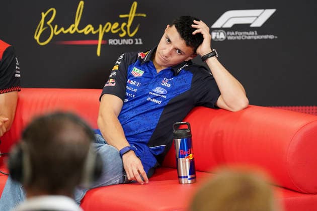 FORMULA 1 HUNGARIAN GRAND PRIX 2026 Isack Hadjar 6 (FRA) Red Bull Racing in a press conference, PK, Pressekonferenz during the Formula 1 AWS Hungarian Grand Prix 2026, Round 11 of the 2026 Formula 1 World Championship, WM, Weltmeisterschaft from 24th - 26th July 2026 at the Hungaroring, Mogyorod, Hungary. Credit: Robbie Hoad Every Second Media Editorial use only. All images are copyright Every Second Media Limited. No images may be reproduced without prior permission. Copyright: xIMAGO EveryxSecondxMediax ESM-2073-0076 RobbiexHoadx xEveryxSecondxMediax