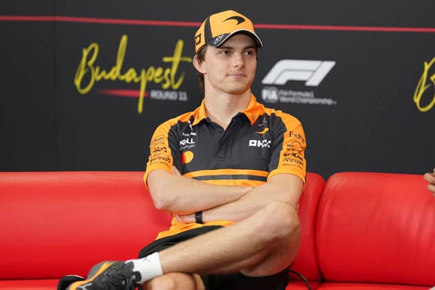 FORMULA 1 HUNGARIAN GRAND PRIX 2026 Oscar Piastri 81 (AUS) McLaren in a press conference, PK, Pressekonferenz during the Formula 1 AWS Hungarian Grand Prix 2026, Round 11 of the 2026 Formula 1 World Championship, WM, Weltmeisterschaft from 24th - 26th July 2026 at the Hungaroring, Mogyorod, Hungary. Credit: Robbie Hoad Every Second Media Editorial use only. All images are copyright Every Second Media Limited. No images may be reproduced without prior permission. Copyright: xIMAGO EveryxSecondxMediax ESM-2073-0081 RobbiexHoadx xEveryxSecondxMediax