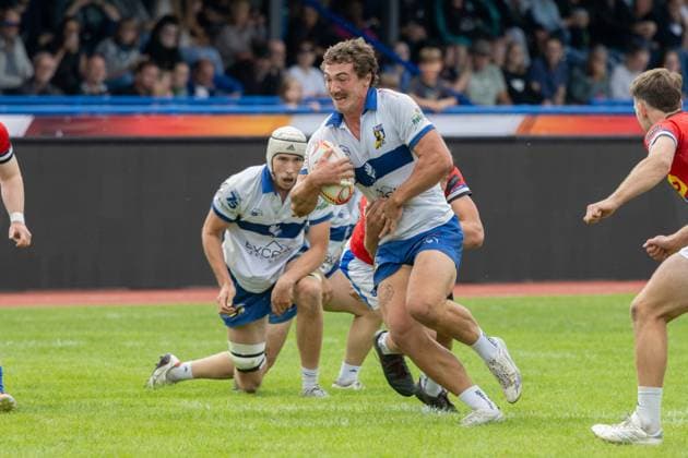 DM Finals 2026 in Hannover: Deutsche Meisterschaft im 7er-Rugby, Halbfinale Germania List gegen SC Neuenheim *** 2026 DM Finals in Hanover: German 7s Rugby Championship, Semifinal: Germania List vs. SC Neuenheim Copyright: xUdoxHerrmannx