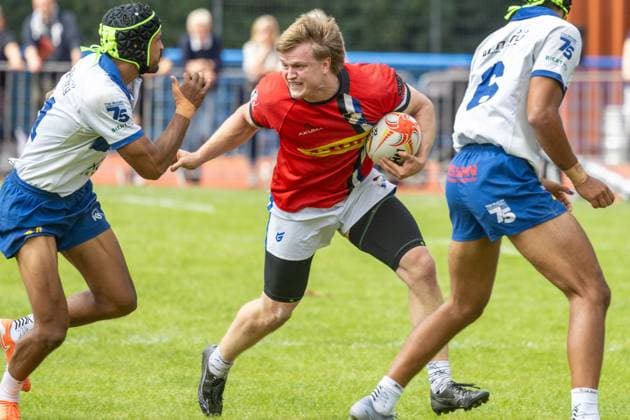 DM Finals 2026 in Hannover: Deutsche Meisterschaft im 7er-Rugby, Halbfinale Germania List gegen SC Neuenheim *** 2026 DM Finals in Hanover: German 7s Rugby Championship, Semifinal: Germania List vs. SC Neuenheim Copyright: xUdoxHerrmannx