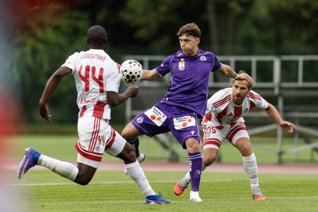 Football, ECL Qualifiers, FK Liepaja v Austria Vienna