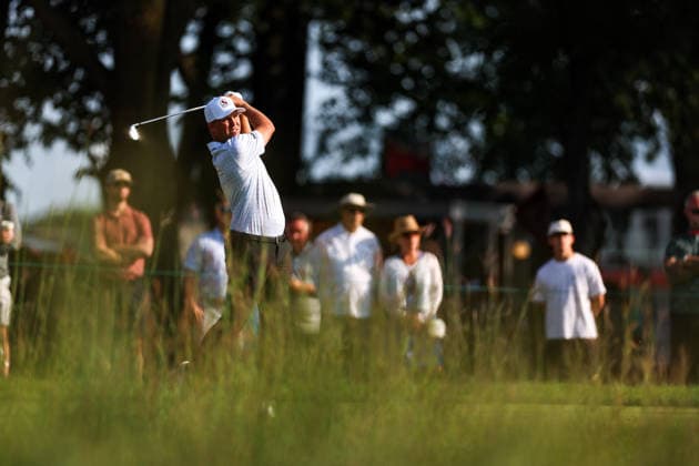 Nick Hardy of the United States hits his tee shot on the 13th tee during the first round of the 2026 3M Open at TPC Twin Cities on July 23, 2026 in Blaine, Minnesota. CSM Blaine USA - ZUMAc04_ 20260723_zma_c04_061 Copyright: xStevenxGarciax