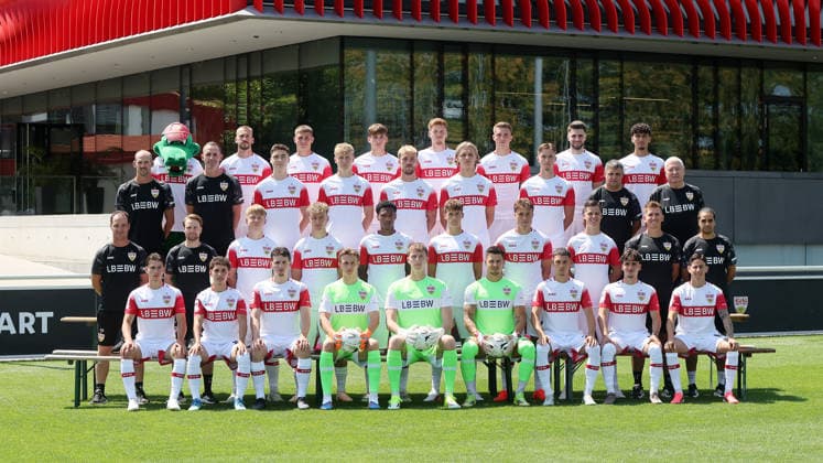 Football, 3rd Division, VfB Stuttgart II, Headshots 2026 2027