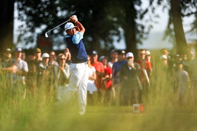 Golf 2026: PGA, Golf Herren 3M Open: Round 1 Hideki Matsuyama of Japan hits his tee shot on the 13th tee during the first round of the 2026 3M Open at TPC Twin Cities on July 23, 2026 in Blaine, Minnesota. Steven Garcia CSM (Credit Image: Â Steven Garcia Cal Media) Blaine Minnesota USA EDITORIAL USE ONLY Copyright: xx ZUMA-20260723_zma_c04_030.jpg StevenxGarciax csmphotothree505498