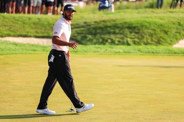 Golf 2026: PGA, Golf Herren 3M Open: Round 1 Max Homa of the United States reacts after putting for birdie on the 12th green during the first round of the 2026 3M Open at TPC Twin Cities on July 23, 2026 in Blaine, Minnesota. Steven Garcia CSM (Credit Image: Â Steven Garcia Cal Media) Blaine Minnesota USA EDITORIAL USE ONLY Copyright: xx ZUMA-20260723_zma_c04_045.jpg StevenxGarciax csmphotothree505483