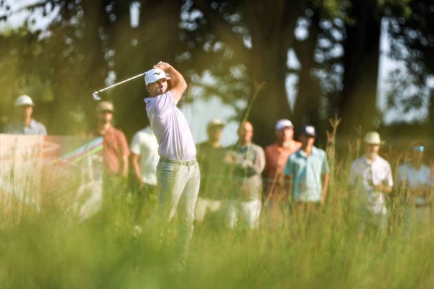 Golf 2026: PGA, Golf Herren 3M Open: Round 1 Steven Fisk of the United States hits his tee shot on the 13th tee during the first round of the 2026 3M Open at TPC Twin Cities on July 23, 2026 in Blaine, Minnesota. Steven Garcia CSM (Credit Image: Â Steven Garcia Cal Media) Blaine Minnesota USA EDITORIAL USE ONLY Copyright: xx ZUMA-20260723_zma_c04_044.jpg StevenxGarciax csmphotothree505484