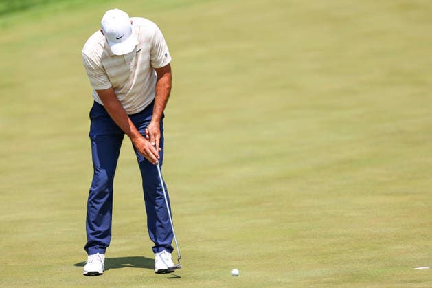 Golf 2026: PGA, Golf Herren 3M Open: Round 1 Scottie Scheffler of the United States putts on the ninth green during the first round of the 2026 3M Open at TPC Twin Cities on July 23, 2026 in Blaine, Minnesota. Steven Garcia CSM (Credit Image: Â Steven Garcia Cal Media) Blaine Minnesota USA EDITORIAL USE ONLY Copyright: xx ZUMA-20260723_zma_c04_070.jpg StevenxGarciax csmphotothree505513