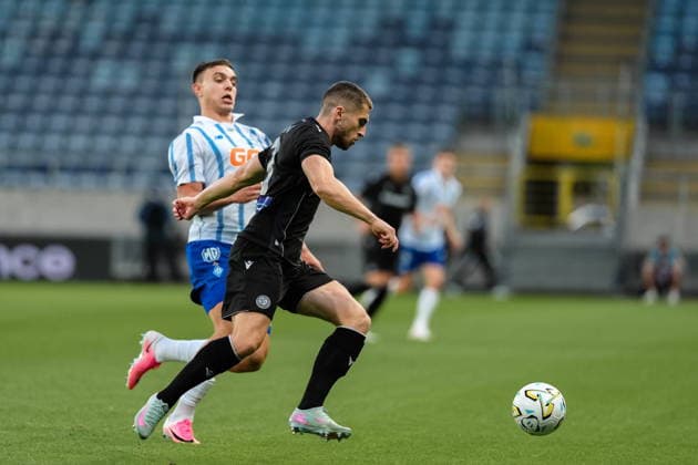 Football, Europa League qualifiers, Dynamo Kyiv v PAOK Thessaloniki