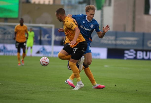 Croatia, Varazdin, July 26, 2023. City Stadium. First leg of the UEFA Europa Conference League second qualifying round: Varadin vs. Jablonec. Photo: Zeljko Hajdinjak CROPIX Copyright: xxZeljkoxHajdinjakx varazdimn_jablonec4-230726