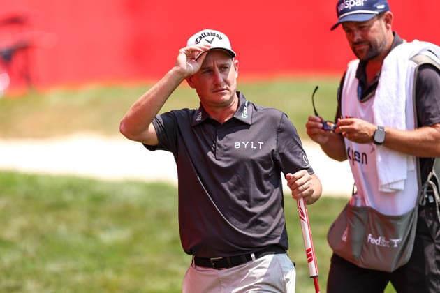 Golf 2026: PGA, Golf Herren 3M Open: Round 1 Emiliano Grillo of Argentina looks on after completing his round on the 18th green during the first round of the 2026 3M Open at TPC Twin Cities on July 23, 2026 in Blaine, Minnesota. Steven Garcia CSM (Credit Image: Â Steven Garcia Cal Media) Blaine Minnesota USA EDITORIAL USE ONLY Copyright: xx ZUMA-20260723_zma_c04_094.jpg StevenxGarciax csmphotothree505522