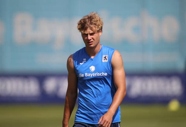 Fussball, Herren, Regionalliga Bayern, Saison 2026 2027, TSV 1860 München, Training Lucas Grancay (TSV 1860 München) Kopf, Oberkörper *** Soccer, Men s, Bavarian Regional League, 2026–2027 Season, TSV 1860 Munich, Training: Lucas Grancay, TSV 1860 Munich, Head, Upper Body