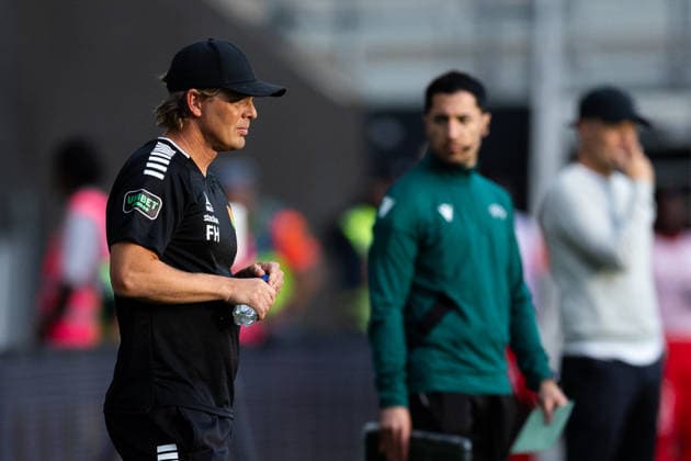 260723 Coach Fredrik Holmberg of GAIS during the UEFA Conference League qualification match between GAIS and FC Nordsjälland on July 23, 2026 in Göteborg. Photo: Michael Erichsen BILDBYRAN COP 89 MI1001 bbeng conference league fc nordsjälland football fotball fotboll gais kval qualification qualifying round soccer uefa conference league *** July 23, 2026: Coach Fredrik Holmberg of GAIS during the UEFA Conference League qualifying match between GAIS and FC Nordsjælland on July 23, 2026 in Gothenburg. Photo by Michael Erichsen, BILDBYRAN COP 89 MI1001 bbeng conference league fc nordsjälland football fotball fotboll gais kval qualification qualifying round soccer uefa conference league  Copyright: MICHAELxERICHSEN BB260723MI053