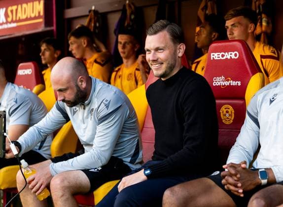Motherwell s Manager Alfred Johansson Motherwell v Havnar Boltfelag, UEFA Conference League, 2nd Qualifying Round, 1st Leg, Football, Fir Park, Motherwell, Scotland, UK - 23 Jul 2026Motherwell Fir Park Scotland United Kingdom  Copyright: xRoddyxScott Shutterstockx 16999258aa
