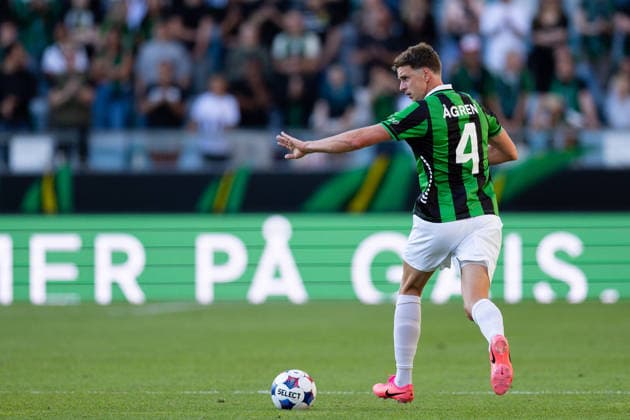 260723 Oskar Agren of GAIS during the UEFA Conference League qualification match between GAIS and FC Nordsjälland on July 23, 2026 in Göteborg. Photo: Michael Erichsen BILDBYRAN COP 89 MI1001 bbeng conference league fc nordsjälland football fotball fotboll gais kval qualification qualifying round soccer uefa conference league *** July 23, 2026: Oskar Agren of GAIS during the UEFA Conference League qualifying match between GAIS and FC Nordsjælland on July 23, 2026 in Gothenburg. Photo by Michael Erichsen, BILDBYRAN COP 89 MI1001 bbeng conference league fc nordsjälland football fotball fotboll gais kval qualification qualifying round soccer uefa conference league  Copyright: MICHAELxERICHSEN BB260723MI082