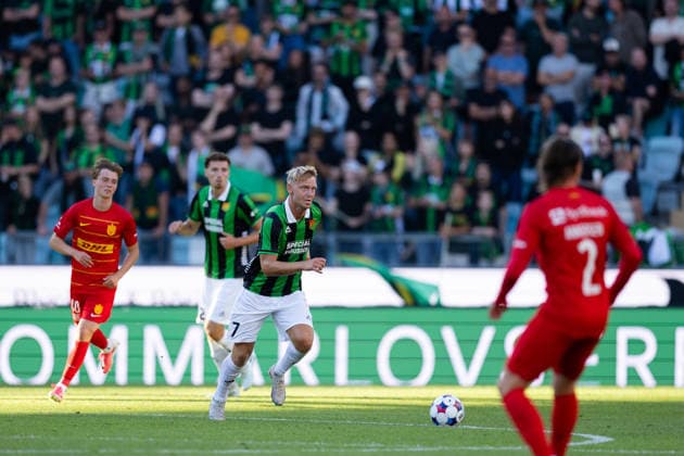 260723 Joackim Fagerjord of GAIS during the UEFA Conference League qualification match between GAIS and FC Nordsjälland on July 23, 2026 in Göteborg. Photo: Michael Erichsen BILDBYRAN COP 89 MI1001 bbeng conference league fc nordsjälland football fotball fotboll gais kval qualification qualifying round soccer uefa conference league *** July 23, 2026: Joackim Fagerjord of GAIS during the UEFA Conference League qualifying match between GAIS and FC Nordsjælland on July 23, 2026 in Gothenburg. Photo by Michael Erichsen, BILDBYRAN COP 89 MI1001 bbeng conference league fc nordsjälland football fotball fotboll gais kval qualification qualifying round soccer uefa conference league  Copyright: MICHAELxERICHSEN BB260723MI084