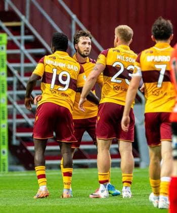Lukas Fadinger celebrates Motherwell s 2nd goal Motherwell v Havnar Boltfelag, UEFA Conference League, 2nd Qualifying Round, 1st Leg, Football, Fir Park, Motherwell, Scotland, UK - 23 Jul 2026Motherwell Fir Park Scotland United Kingdom  Copyright: xRoddyxScott Shutterstockx 16999258ad