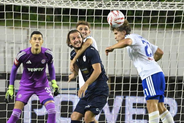 Croatia, Split, July 26, 2023. Poljud Stadium. Europa League second qualifying round match: Hajduk vs. Pafos. Photo: Ante Cizmic CROPIX Split CROATIA Copyright: xxAntexCizmicx ac_hajduk_pafos29-230726_2