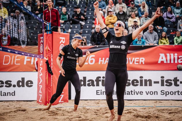 The Finals in Hanover, beach volleyball