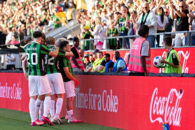 260723 Matteo De Brienne of GAIS celebrates with team mates after scoring 1-0 during the UEFA Conference League qualification match between GAIS and FC Nordsjälland on July 23, 2026 in Göteborg. Photo: Michael Erichsen BILDBYRAN COP 89 MI1001 bbeng conference league fc nordsjälland football fotball fotboll gais kval qualification qualifying round soccer uefa conference league jubel *** July 23, 2026: Matteo De Brienne of GAIS celebrates with his teammates after scoring the 1-0 goal during the UEFA Conference League qualifying match between GAIS and FC Nordsjælland on July 23, 2026 in Gothenburg. Photo by Michael Erichsen, BILDBYRAN COP 89 MI1001 bbeng conference league fc nordsjälland football fotball fotboll gais kval qualification qualifying round soccer uefa conference league celebration  Copyright: MICHAELxERICHSEN BB260723MI089