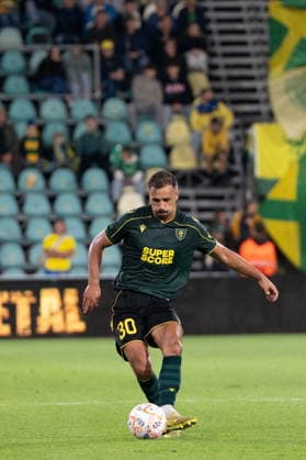 ZILINA, 23.07.2026 MECZ LIGA KONFERENCJI SEZON 2026 27: MSK ZILINA - GKS KATOWICE UEFA CONFERENCE LEAGUE 2025 26: MSK ZILINA - GKS KATOWICE ALAN CZERWINSKI FOT. MATEUSZ WIEWIORKA 400MM.PL NEWSPIX.PL --- newspix.pl 