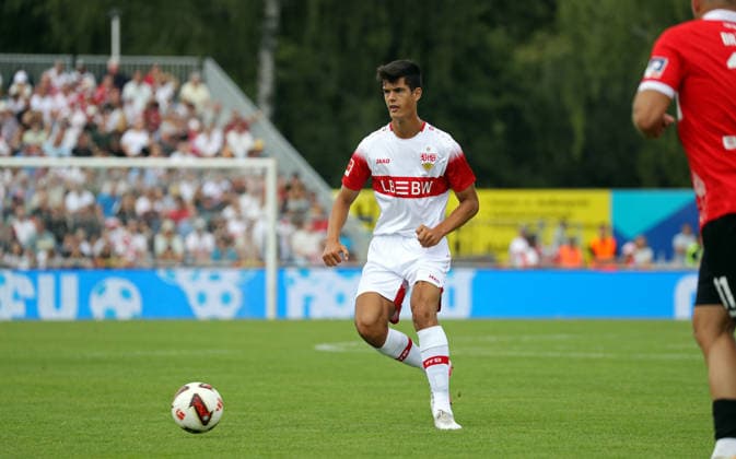 July 26, 2019 TSG Balingen vs. VfB Stuttgart Germany, Balingen, July 19, 2026, Soccer, Bundesliga, 2026–2027 Season, Friendly Match, TSG Balingen vs. VfB Stuttgart, Chema Andres, VfB Stuttgart