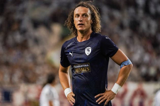 UEFA Europa League Qualifikation 2026 2027 - 2. Runde, 23.07.2027 - HNK Hajduk Split (Kroatien) vs. Pafos FC (Zypern) - Stadion Poljud (Split, Kroatien); David Luiz (Pafos) *** UEFA Europa League Qualifying Round 2, 2026–2027, July 23, 2027: HNK Hajduk Split (Croatia) vs. Pafos FC (Cyprus) at Poljud Stadium, Split, Croatia; David Luiz (Pafos) Copyright: xLUKAxKOLANOVICx