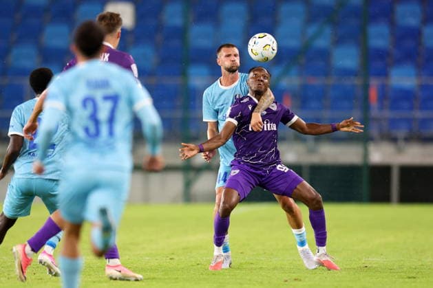 PLOCK 23.07.2026 MECZ II RUNDA ELIMINACYJNA LIGA KONFERENCJI SEZON 2026 2027: LNZ CZERKASY - KAA GENT 0:0 --- UEFA CONFERENCE LEAGUE SECOND QUALIFYING ROUND FIRST MATCH: FC LNZ CHERKASY - KAA GENT 0:0 SIEBE VAN DER HEYDEN MARK OSEI ASSINOR FOT. PIOTR KUCZA FOTOPYK NEWSPIX.PL --- newspix.pl 