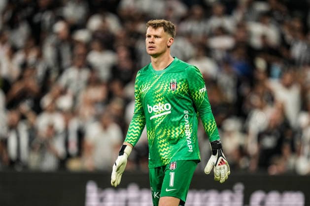 Besiktas JK v Midtjylland - UEFA Europa League 2026 27 Second Qualifying Round First Leg Alexander Nubel of Besiktas looks on during the UEFA Europa League 2026 27 second qualifying round first leg match between Besiktas and FC Midtjylland at Tupras Stadium in Istanbul, Turkey, on July 23, 2026. Istanbul Istanbul Turkey  Copyright: xYagizxGurtugx originalFilename:gurtug-besiktas260723_npKJU.jpg