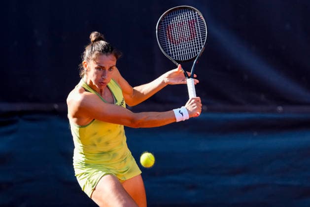 MSC Hamburg Ladies Open - Day 4 Sara Sorribes Tormo of Spain plays with partner Leyre Romero Gormaz during their round of 16 doubles match against Nastasja Schunk and Julia Stusek of Germany at the 2026 MSC Hamburg Ladies Open Women s tennis tournament at Am Rothenbaum in Hamburg, Germany. Hamburg Hamburg Germany  Copyright: xOwenxHammondx originalFilename:hammond-2026msch260723_npsd8.jpg