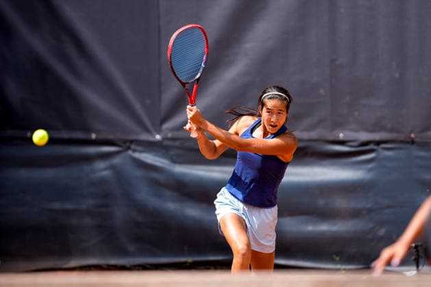 MSC Hamburg Ladies Open - Day 4 Zhibek Kulambayeva of Kazakhstan and her playing partner Darja Semenistaja of Latvia compete in their round of 16 doubles match against Tamara Korpatsch and Noma Noha Akugue of Germany at the 2026 MSC Hamburg Ladies Open Women s tennis tournament at Am Rothenbaum in Hamburg, Germany. Hamburg Hamburg Germany  Copyright: xOwenxHammondx originalFilename:hammond-2026msch260723_npghh.jpg