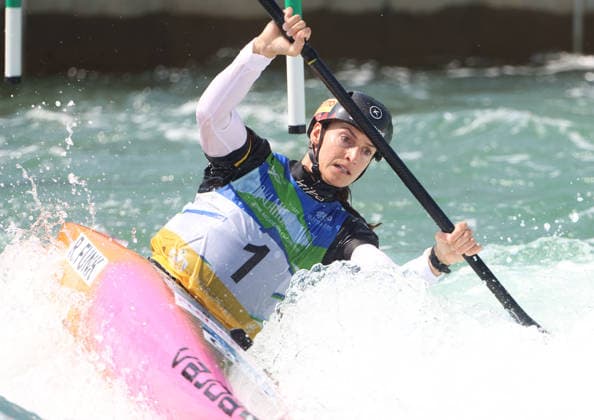July 23, 2026, Oklahoma City, Oklahoma, USA: RICARDA FUNK of Germany during Women s Kayak final on 2026 ICF Canoe Slalom World Championships, Oklahoma City, USA. ICF Canoe Slalom World Championships 2026 - Ricarda Funk  - ZUMAc278 20260723_zsp_c278_019 Copyright: xMarcinxCholewinskix