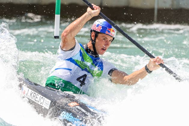 ICF Canoe Slalom World Championships Jakub Krejci during ICF Canoe Slalom World Championships in Oklahoma City, USA, on July 23, 2026 Oklahoma City USA  Copyright: xFotoxOlimpikx originalFilename:jastrzebowski-icfcanoe260723_npkmh.jpg