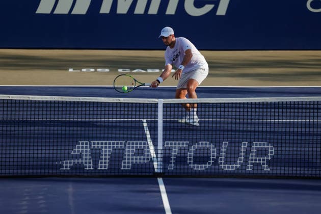 LOS CABOS TENNIS OPEN 2026 LOS CABOS TENNIS OPEN 2026 23072026 LOS CABOS, MEXICO. Action photo of Nicolas Mejia of Colombia, during a training session at the Cabo Sorts Complex, prior to the start of the Los Cabos Tennis Open 2026 in Baja California, Mexico. Foto de accion de Nicolas Mejia of Colombia, durante una sesion de entrenamiento en el Cabo Sports Complex, previo al arranque del Los Cabos Tennis Open 2026 en Baja California, Mexico. PHOTO BY IMAGENSHOP AGENCIA FOTOGRAFICA LOS CABOS BAJA CALOFORNIA MEXICO *** LOS CABOS TENNIS OPEN 2026 LOS CABOS TENNIS OPEN 2026 07 23 2026 LOS CABOS, MEXICO Action photo of Nicolas Mejia of Colombia during a training session at the Cabo Sports Complex prior to the start of the 2026 Los Cabos Tennis Open in Baja California, Mexico Action photo of Nicolas Mejia of Colombia, during a training session at the Cabo Sports Complex, prior to the start of the 2026 Los Cabos Tennis Open in Baja California, Mexico PHOTO BY IMAGENSHOP PHOTO AGENCY LOS CABOS BAJA CALIFORNIA MEXICO Copyright: xIMAGENSHOPxAGENCIAxFOTOGRAFICAx