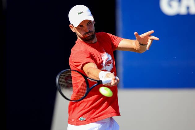 LOS CABOS TENNIS OPEN 2026 LOS CABOS TENNIS OPEN 2026 23072026 LOS CABOS, MEXICO. Action photo of Grigor Dimitrov of Bulgaria, during a training session at the Cabo Sorts Complex, prior to the start of the Los Cabos Tennis Open 2026 in Baja California, Mexico. Foto de accion de Grigor Dimitrov de Bulgaria, durante una sesion de entrenamiento en el Cabo Sports Complex, previo al arranque del Los Cabos Tennis Open 2026 en Baja California, Mexico. PHOTO BY IMAGENSHOP AGENCIA FOTOGRAFICA LOS CABOS BAJA CALOFORNIA MEXICO *** LOS CABOS TENNIS OPEN 2026 LOS CABOS TENNIS OPEN 2026 07 23 2026 LOS CABOS, MEXICO Action photo of Grigor Dimitrov of Bulgaria during a training session at the Cabo Sports Complex prior to the start of the 2026 Los Cabos Tennis Open in Baja California, Mexico Action photo of Grigor Dimitrov of Bulgaria, during a training session at the Cabo Sports Complex, prior to the start of the 2026 Los Cabos Tennis Open in Baja California, Mexico PHOTO BY IMAGENSHOP PHOTO AGENCY LOS CABOS BAJA CALIFORNIA MEXICO Copyright: xIMAGENSHOPxAGENCIAxFOTOGRAFICAx