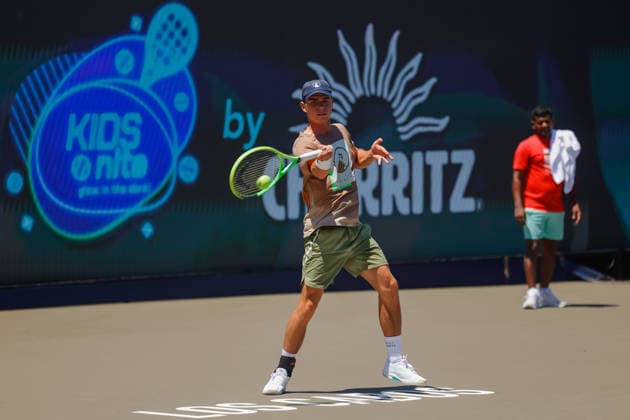 LOS CABOS TENNIS OPEN 2026 LOS CABOS TENNIS OPEN 2026 23072026 LOS CABOS, MEXICO. Action photo of Dalibor Svrcina of Czechia, during a training session at the Cabo Sorts Complex, prior to the start of the Los Cabos Tennis Open 2026 in Baja California, Mexico. Foto de accion de Dalibor Svrcina de Chequia, durante una sesion de entrenamiento en el Cabo Sports Complex, previo al arranque del Los Cabos Tennis Open 2026 en Baja California, Mexico. PHOTO BY IMAGENSHOP AGENCIA FOTOGRAFICA LOS CABOS BAJA CALOFORNIA MEXICO *** LOS CABOS TENNIS OPEN 2026 LOS CABOS TENNIS OPEN 2026 07 23 2026 LOS CABOS, MEXICO Action photo of Dalibor Svrcina of the Czech Republic during a training session at the Cabo Sports Complex prior to the start of the 2026 Los Cabos Tennis Open in Baja California, Mexico Action photo of Dalibor Svrcina of the Czech Republic, during a training session at the Cabo Sports Complex, prior to the start of the 2026 Los Cabos Tennis Open in Baja California, Mexico PHOTO BY IMAGENSHOP PHOTO AGENCY LOS CABOS BAJA CALIFORNIA MEXICO Copyright: xIMAGENSHOPxAGENCIAxFOTOGRAFICAx