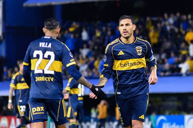 Futbol, Boca Juniors vs OHiggins Copa Sudamericana 2026. El jugador de Boca Juniors, Leandro Paredes, durante el partido de playoffs de la Copa Sudamericana contra OHiggins realizado en el Estadio La Bombonera de Buenos Aires, Argentina. 23 7 2026 Fotobaires Photosport Football, Boca Juniors vs OHiggins 2026 Copa Sudamericana Boca Juniors player, Leandro Paredes, during a Copa sudamericana playoffs match against OHiggins held at Estadio La Bombonera in Buenos Aires, Argentina. 23 7 2026 Fotobaires Photosport Boca Juniors vs OHiggins, Copa Sudamericana 2026 